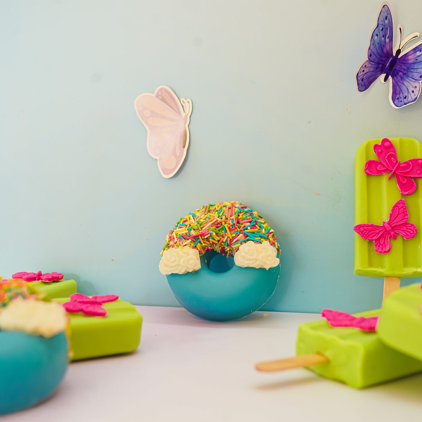 Butterflies and Rainbow (Set of 2)