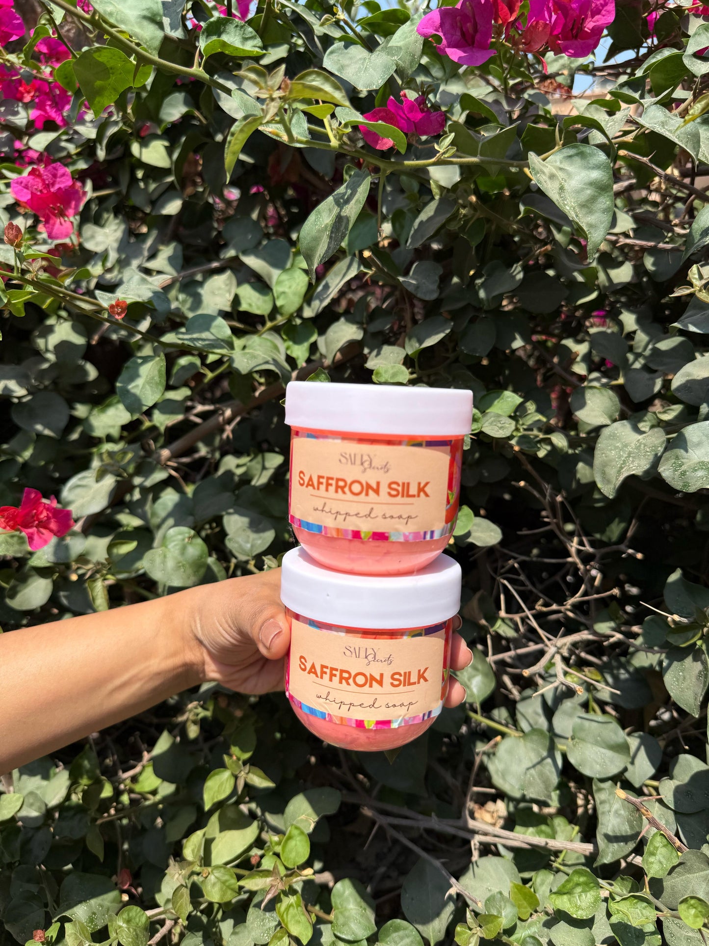 Saffron Silk Whipped Soap