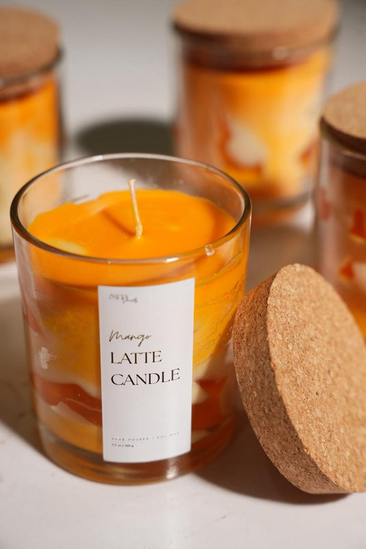 Mango Latte Scented Candle