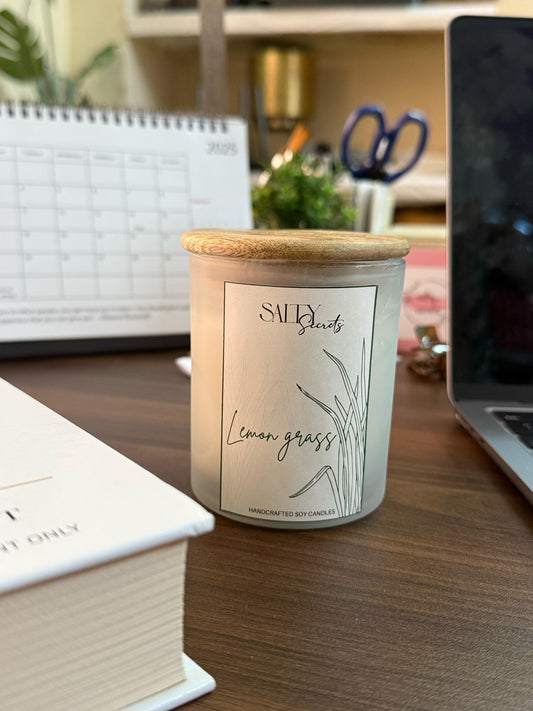 Lemongrass Scented Candle