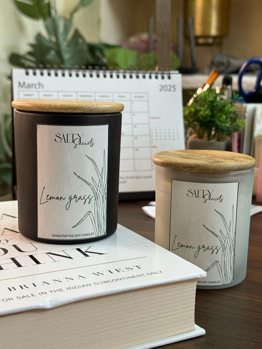 Lemongrass Scented Candle