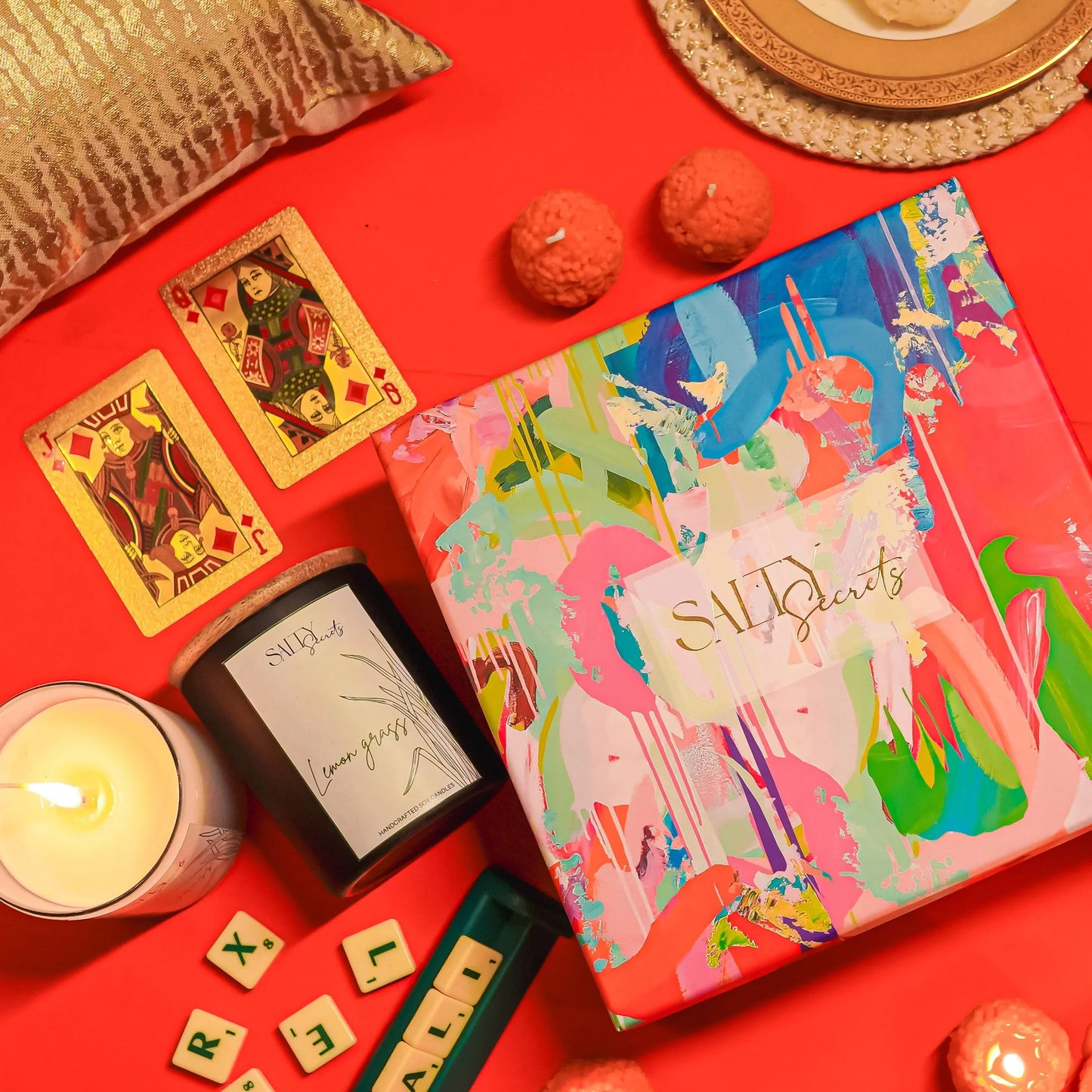 Diwali Gift Box - Handmade Bath & Body | Salty Secrets