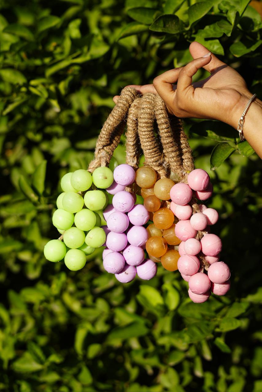 Handmade Grape Bunch Soaps — Fun Gift-Worthy Artisan Soaps