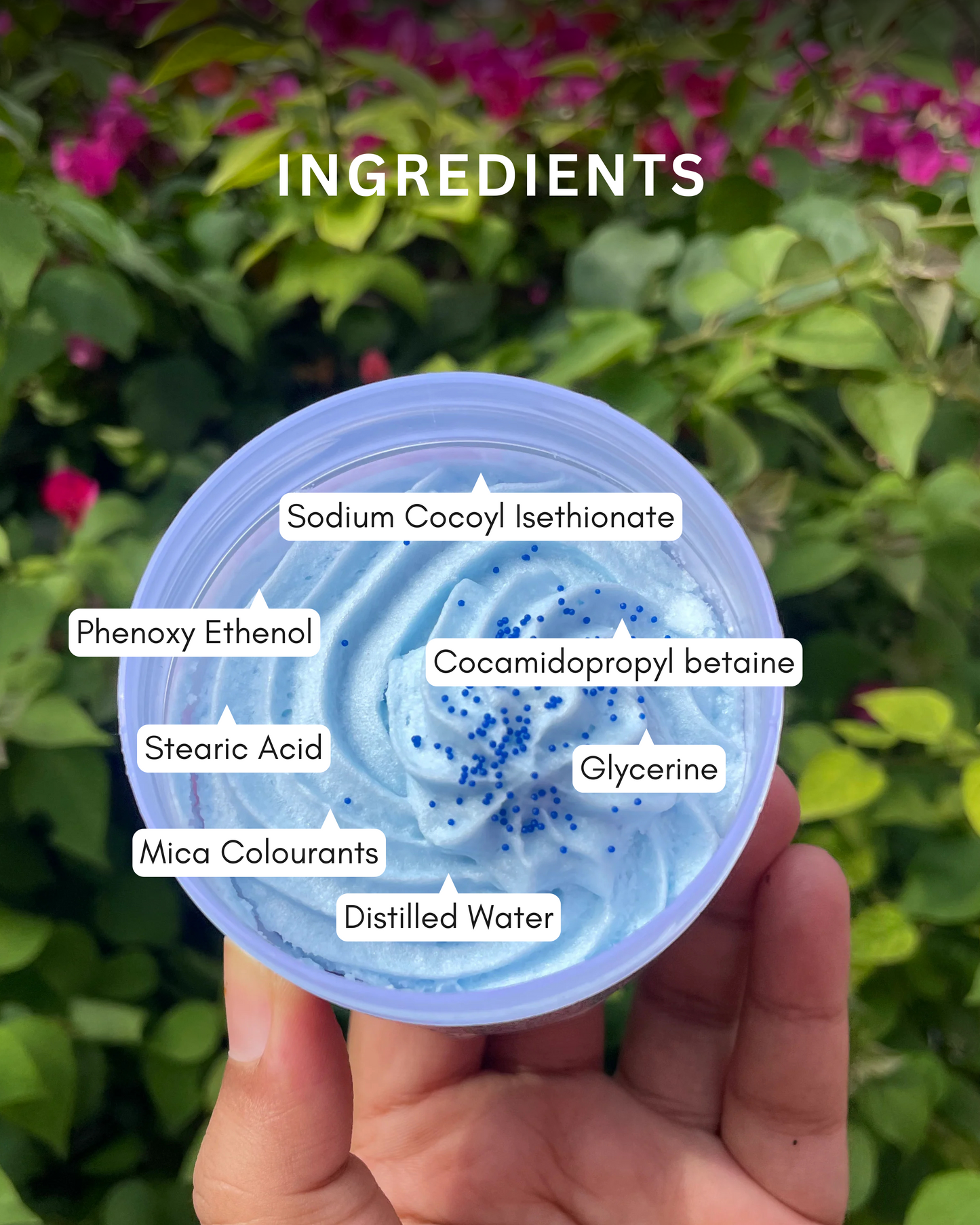 Mint Meringue Whipped Soap