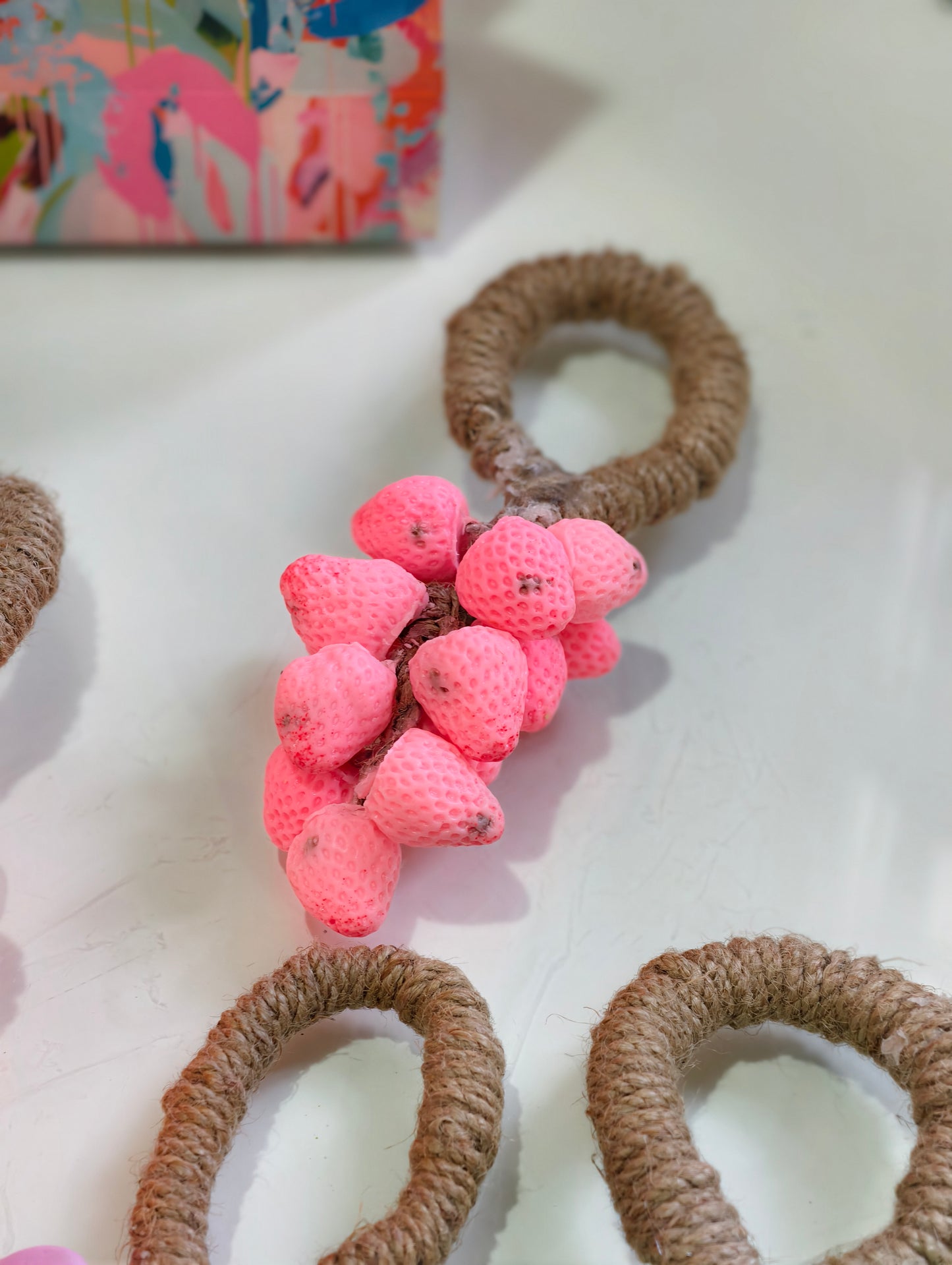 Strawberry Soap Bunch - Handmade dessert soap | Salty Secrets