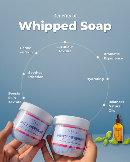 Mint Meringue Whipped Soap