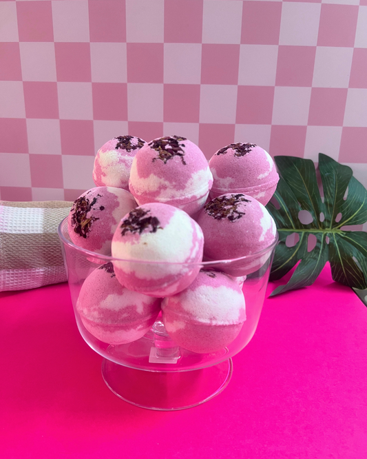 Blush Bloom Pink Bath Bomb