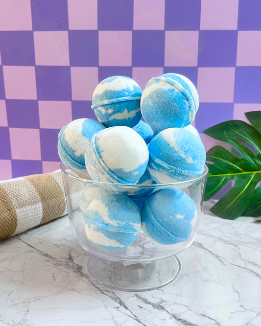 Water Cool Blue Bath Bomb