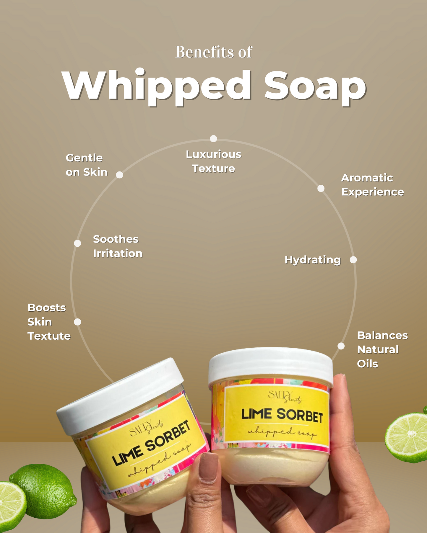 Lime Whipped Soap