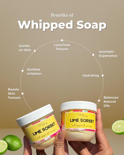 Lime Whipped Soap