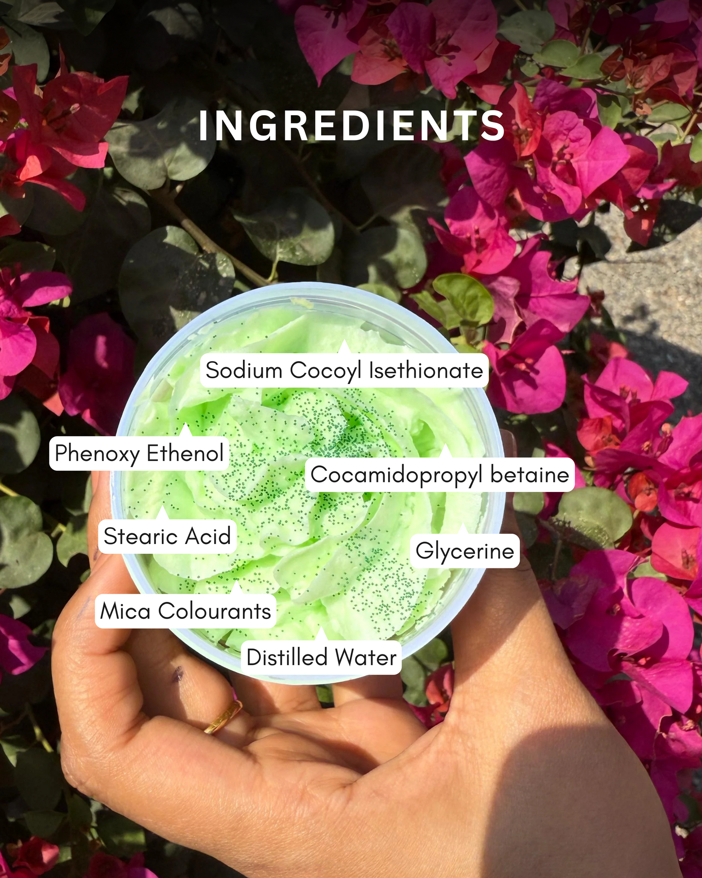 Mogra Whipped Soap