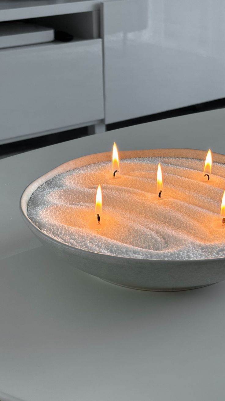 Salty Secrets Pearled Candle