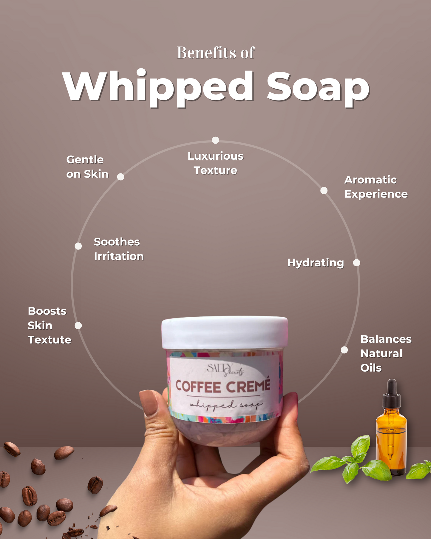 Coffee Whipped Soap