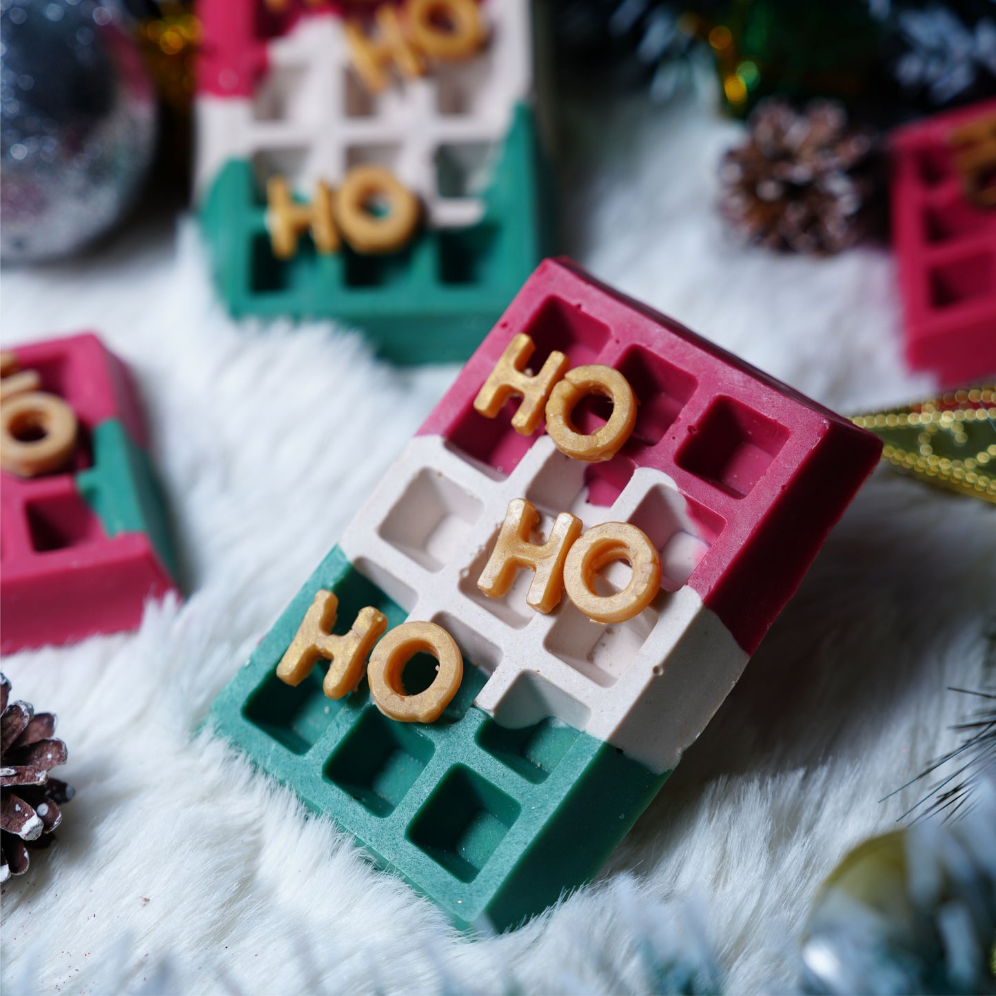 Ho Ho Ho Waffle Soap