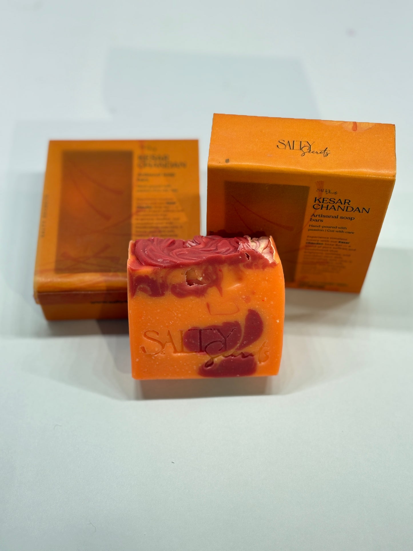KESAR CHANDAN SOAP BAR - Handmade Bar Soap | Salty Secrets