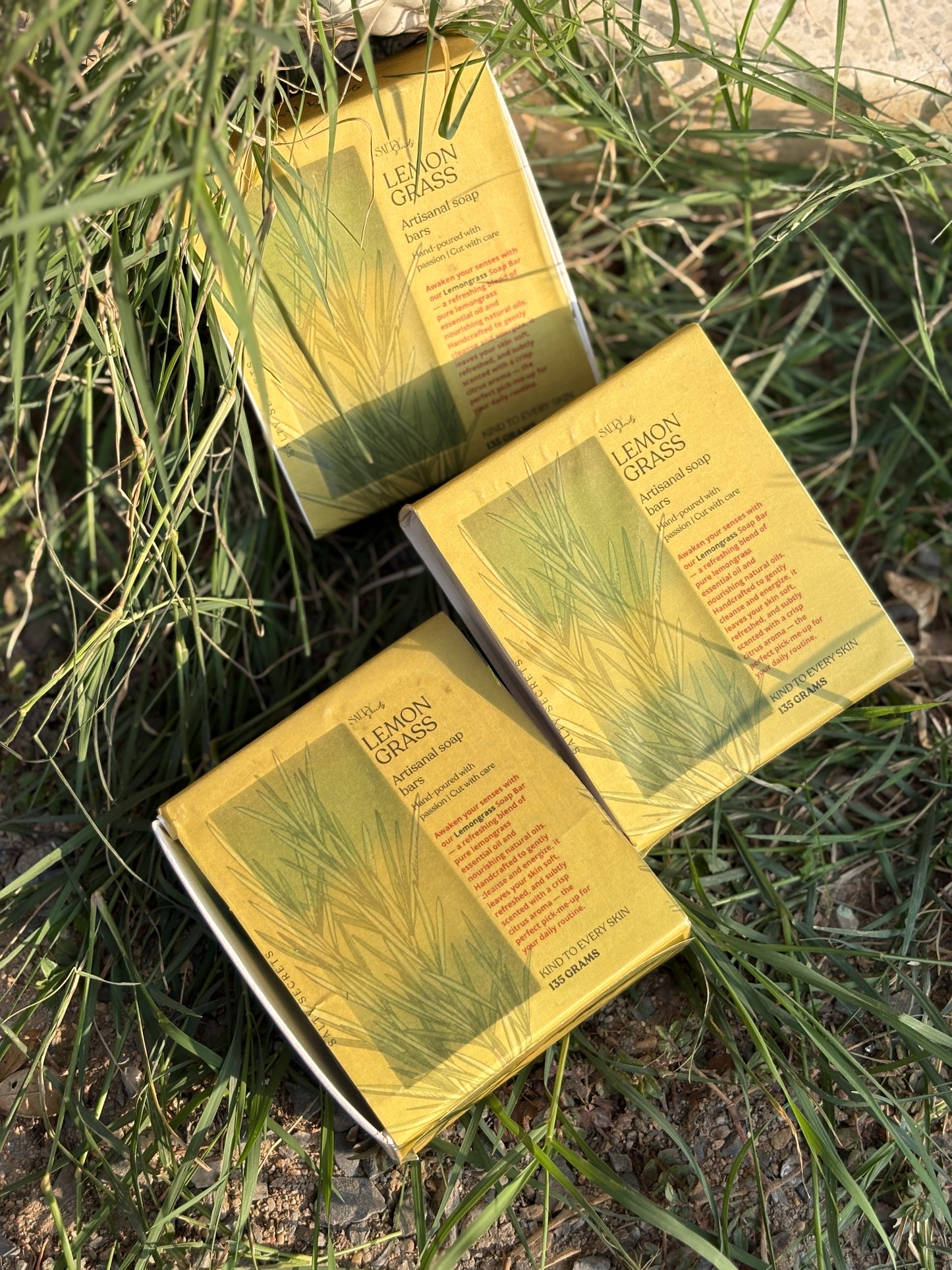 Lemongrass Soap Bar - Handmade Bar Soap | Salty Secrets