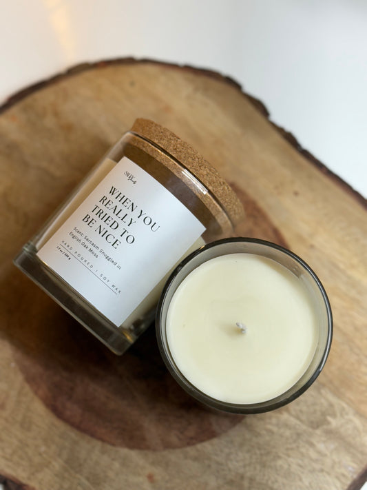 Sarcasm- Scented with English Oak Moss
