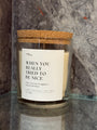 Sarcasm Candle- Scented with English Oak Moss