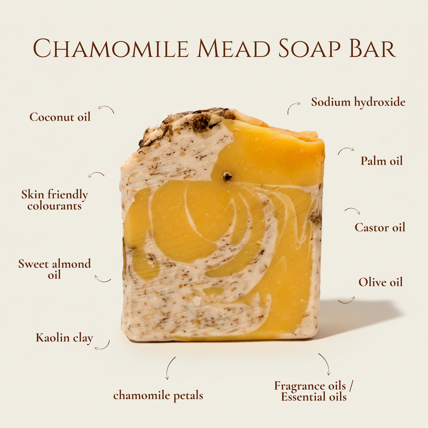 Chamomile Mead Soap Bar