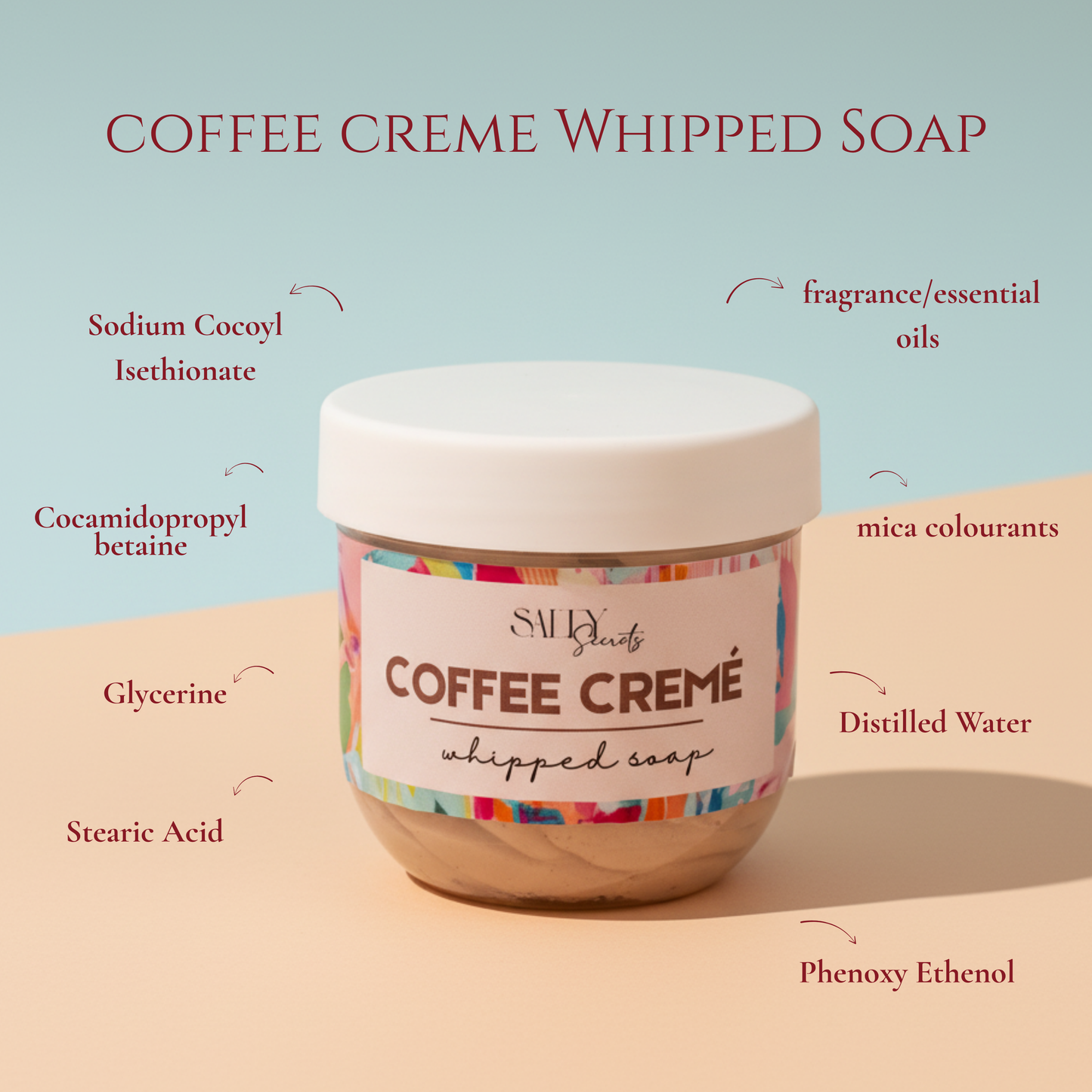 Coffee Whipped Soap
