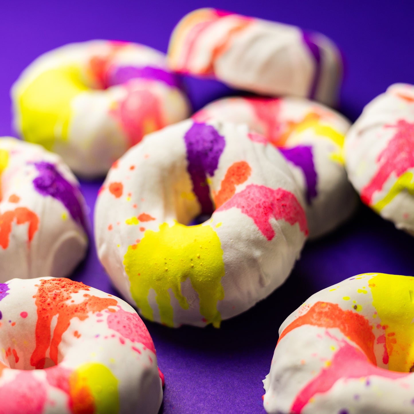 COLOURFUL DONUT SOAPS