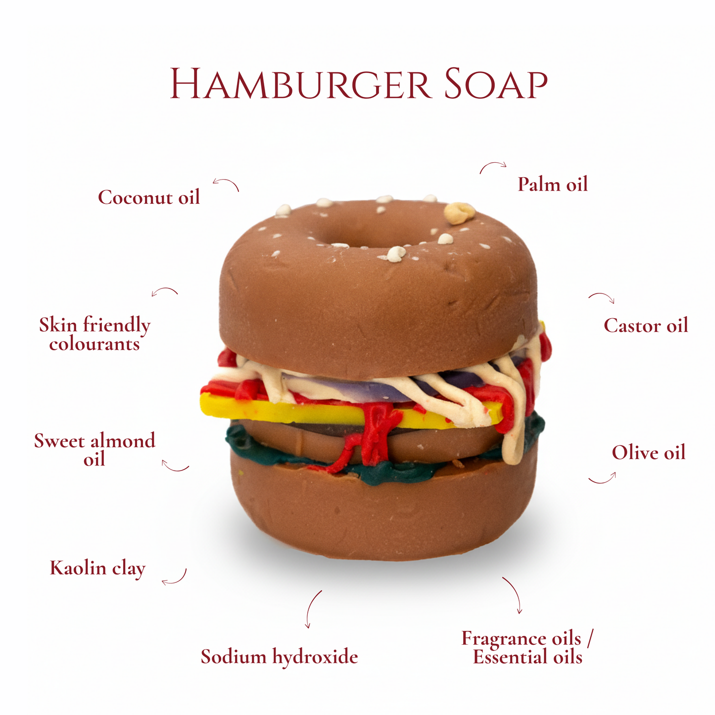 Hamburger Soap