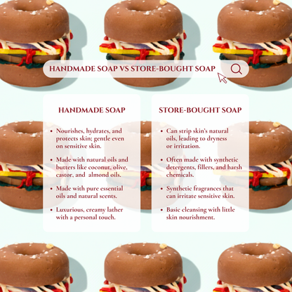 Hamburger Soap