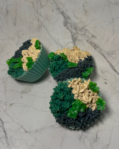 HYDRANGEA CUPCAKE SOAP