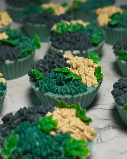 HYDRANGEA CUPCAKE SOAP