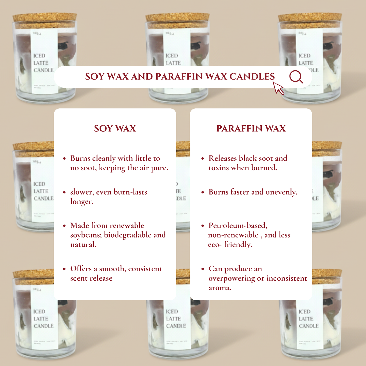 Iced Latte Scented Candle