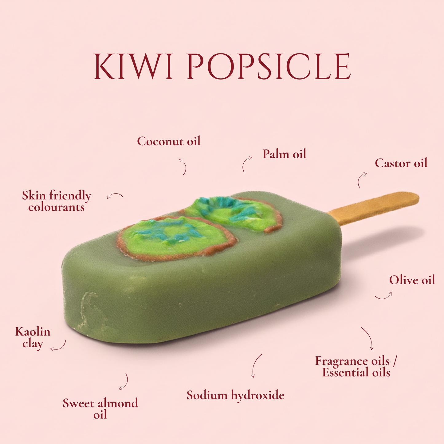 Kiwi Popsicle Soap