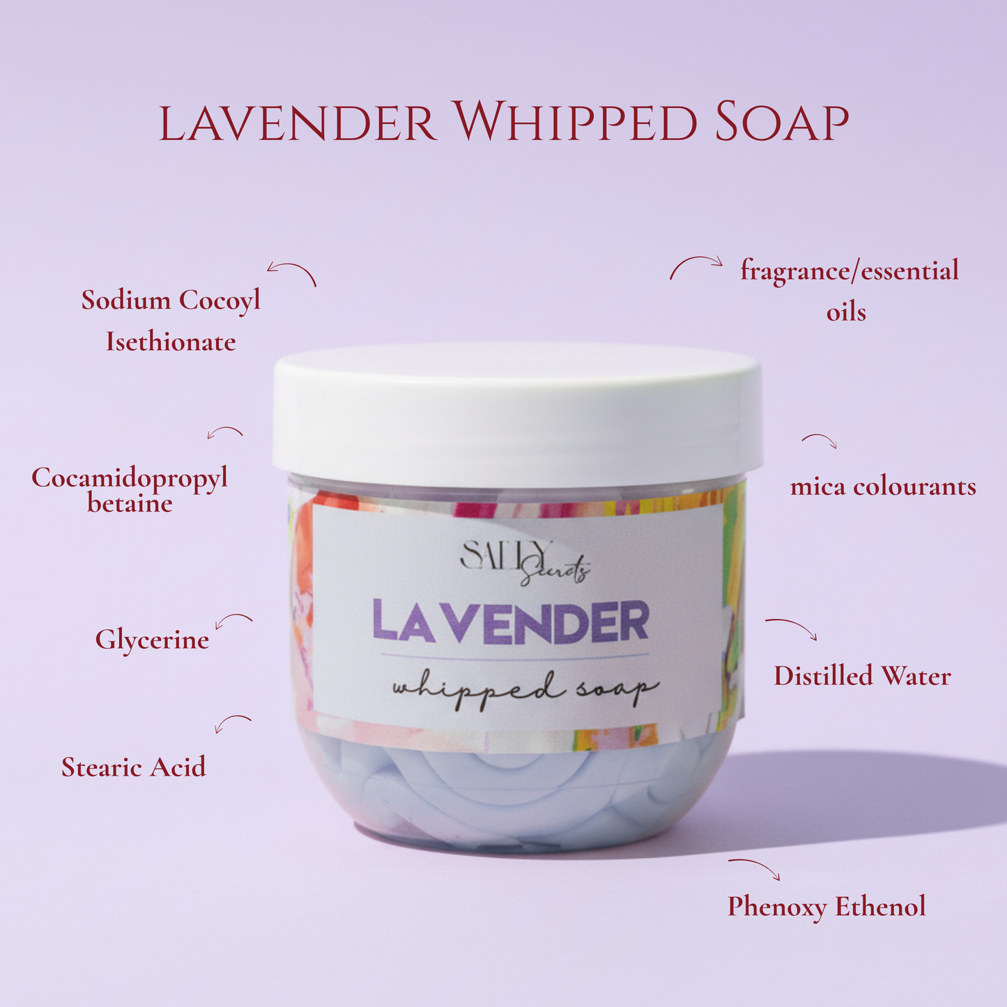 Lavender Whipped Soap