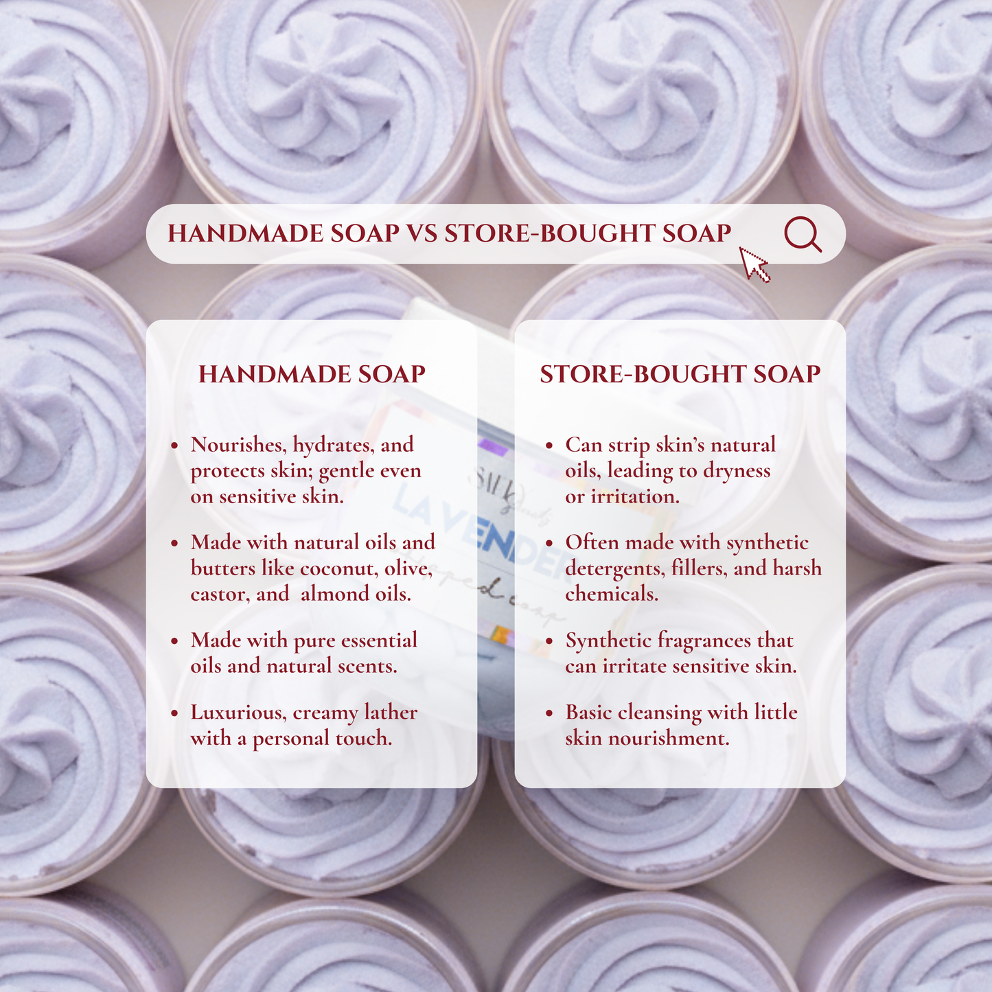 Lavender Whipped Soap