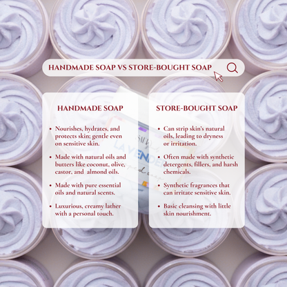 Lavender Whipped Soap