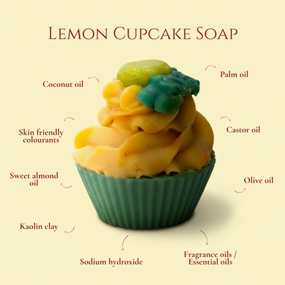 Lemon Cupcake Soap