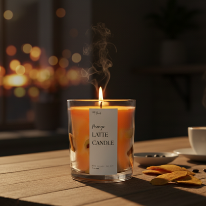 Mango Latte Scented Candle