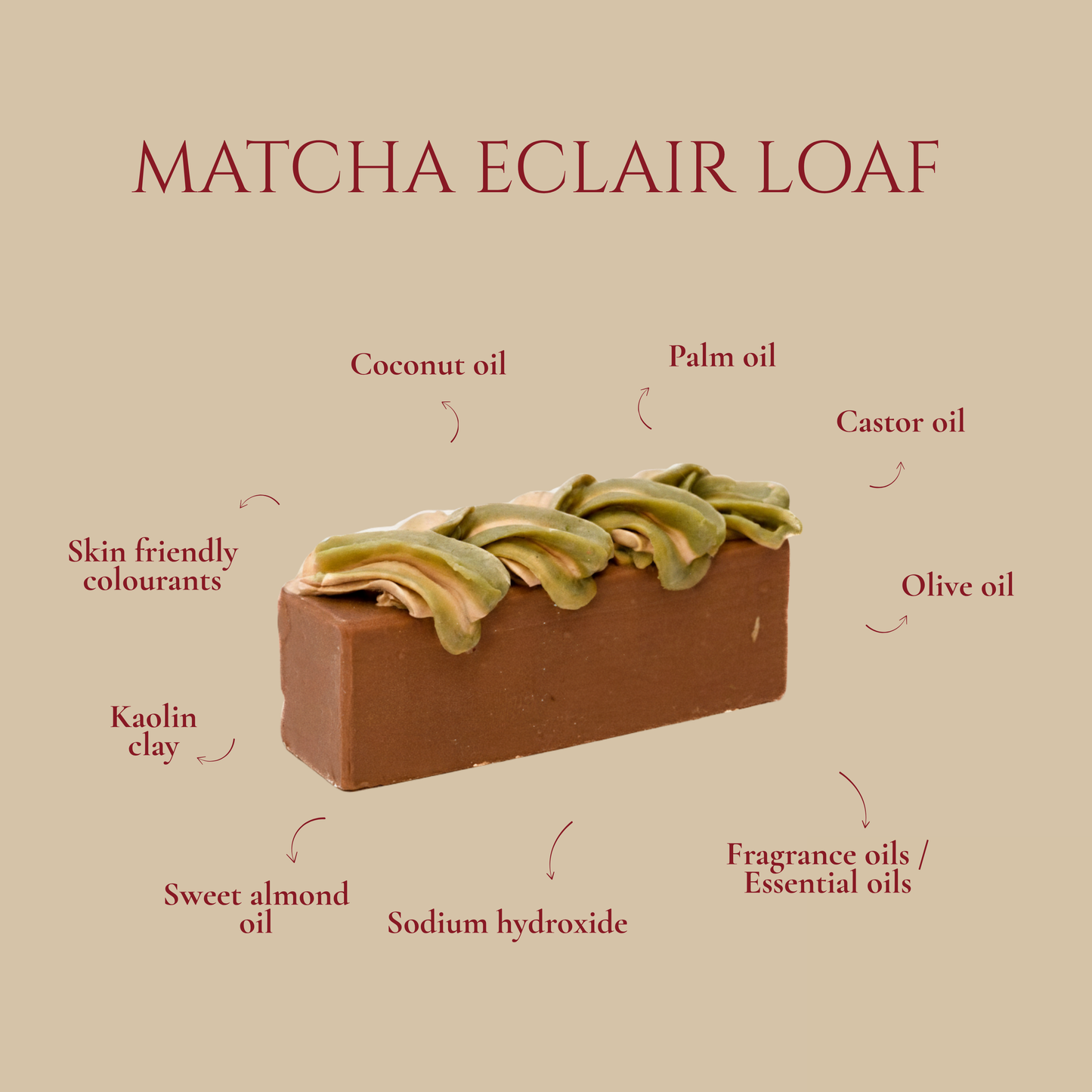 Matcha Eclair Loaf