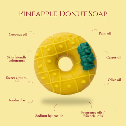 Pineapple Donut Soap