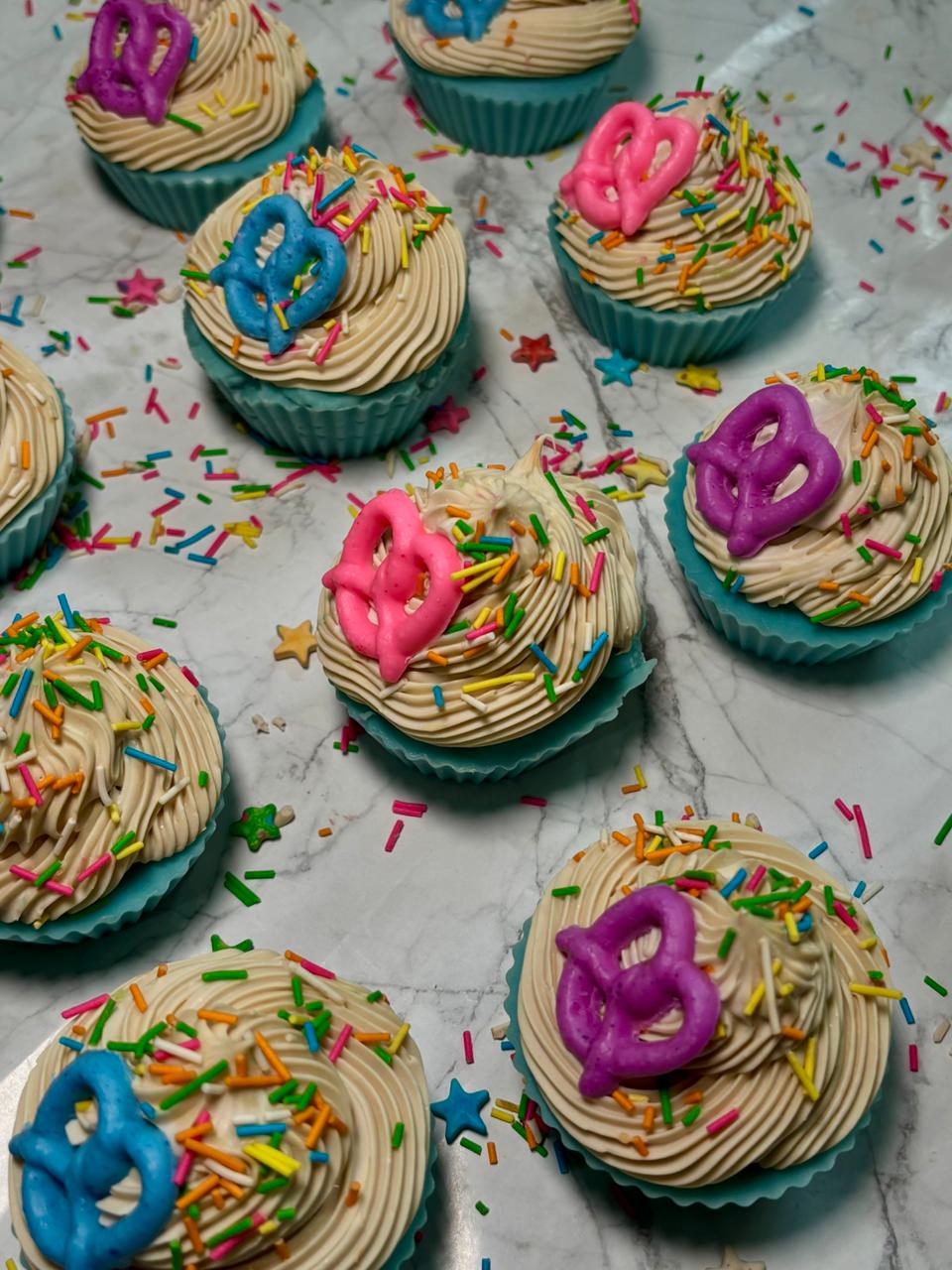 PRETZEL CUPCAKE SOAP