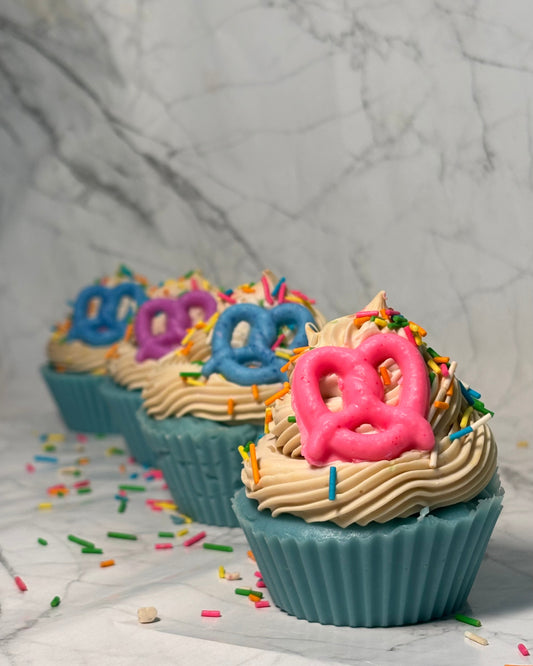 PRETZEL CUPCAKE SOAP