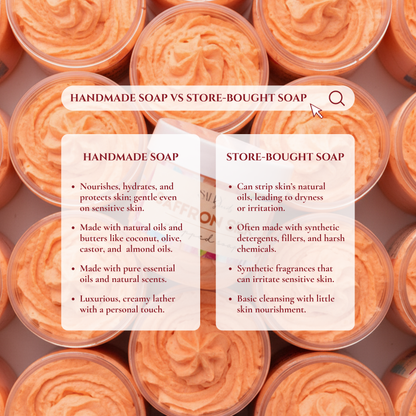 Saffron Silk Whipped Soap