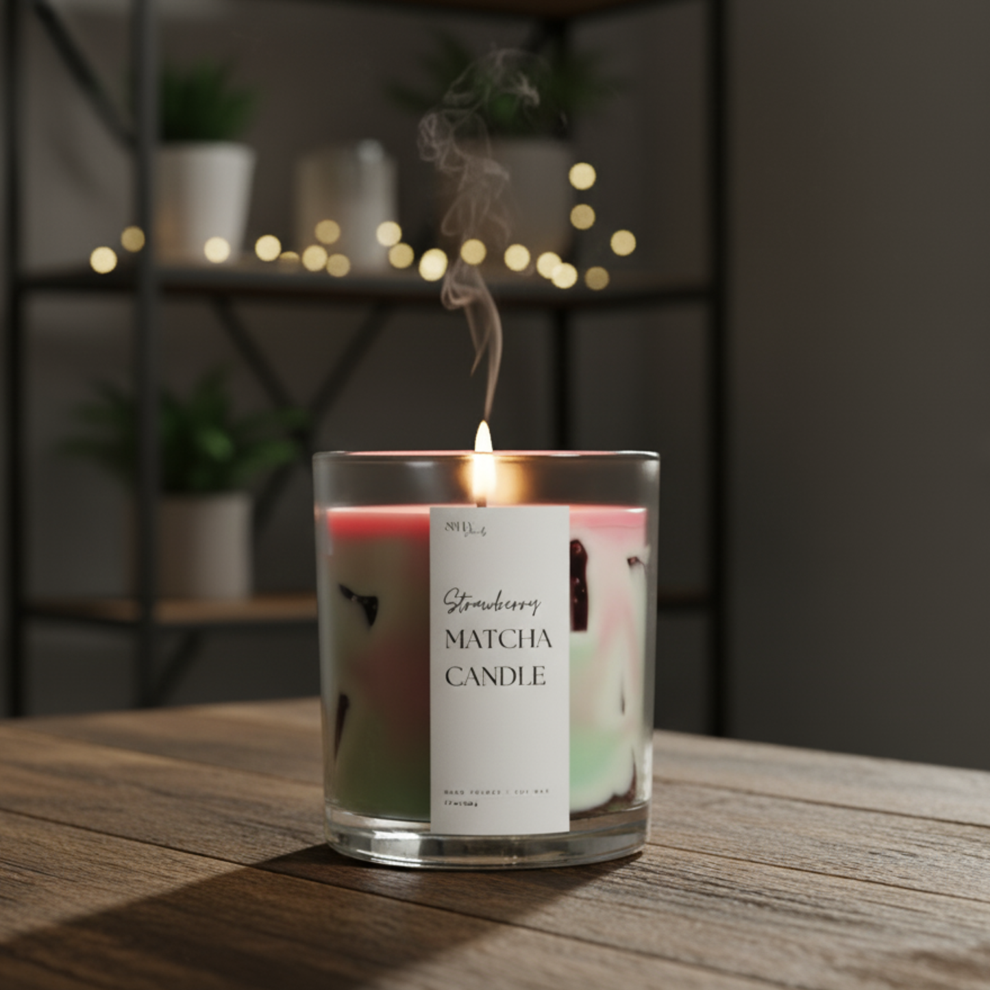 Strawberry Matcha Scented Candle