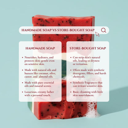 Watermelon Soap Bar
